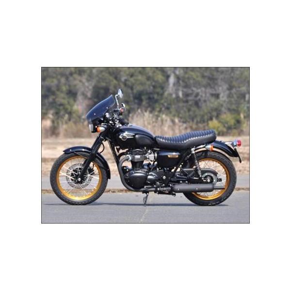 W800（11年〜） ガイラシールド Sサイズ クリア CHIC DESIGN（シック