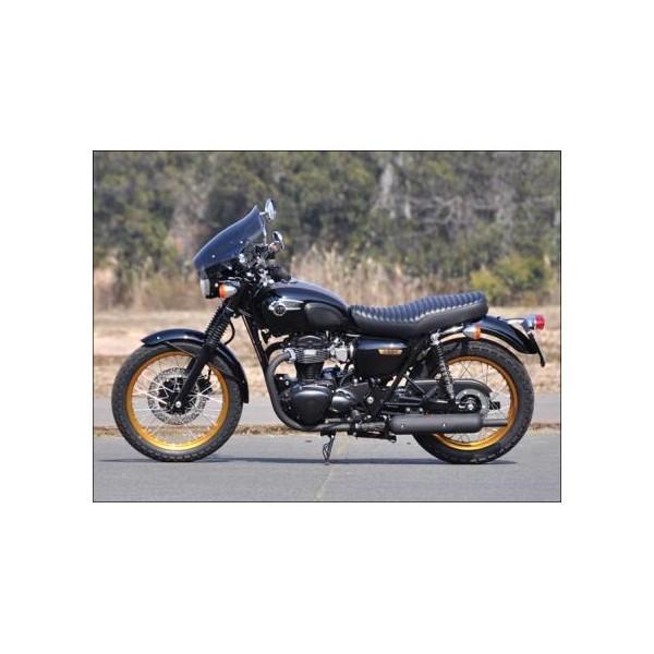 W800（11年〜） ガイラシールド Lサイズ クリア CHIC DESIGN（シック