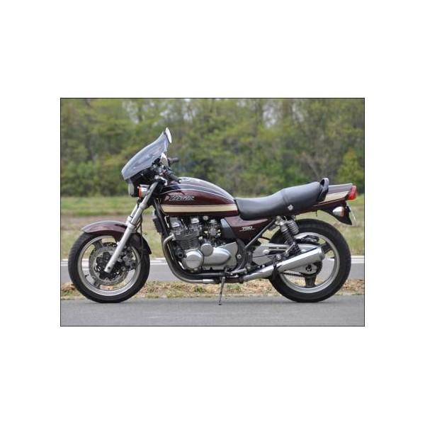 ゼファー750・RS（ZEPHYR）90〜06年 ガイラシールド Lサイズ スモーク CHIC DESIGN（シックデザイン）_1