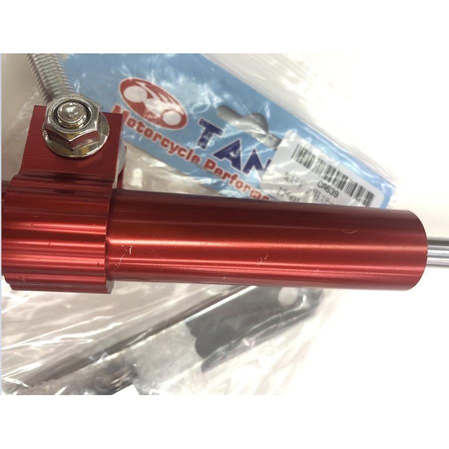 ステアリングダンパー （純正フォーク用） レッド 田中商会 モンキー 
