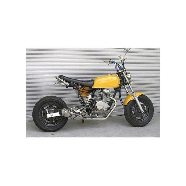 エイプ 50 AC16 キャブ用　RJ-H マフラー　APE ホンダ 浅倉商事：エイプ50（インジェクション仕様車）用 RJ-Hタイプマフラー