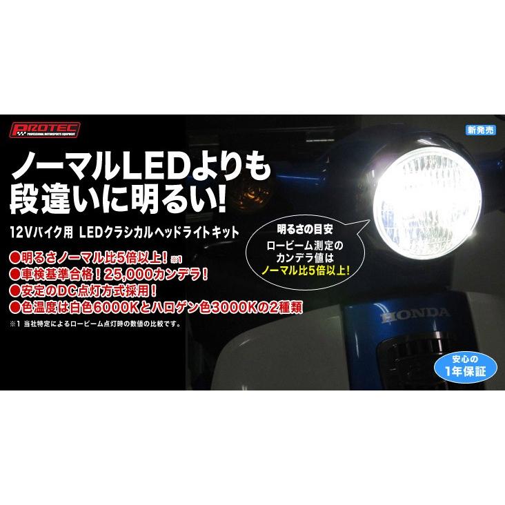 PROTEC（プロテック） スーパーカブ110（SUPERCUB）JA-44 LBH-H01 LED