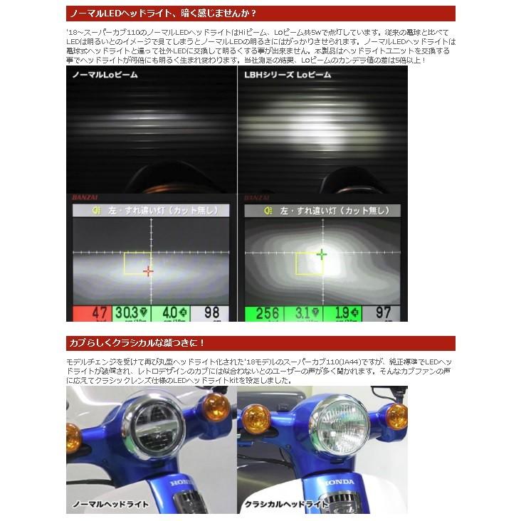 PROTEC（プロテック） スーパーカブ110（SUPERCUB）JA-44 LBH-H01 LED