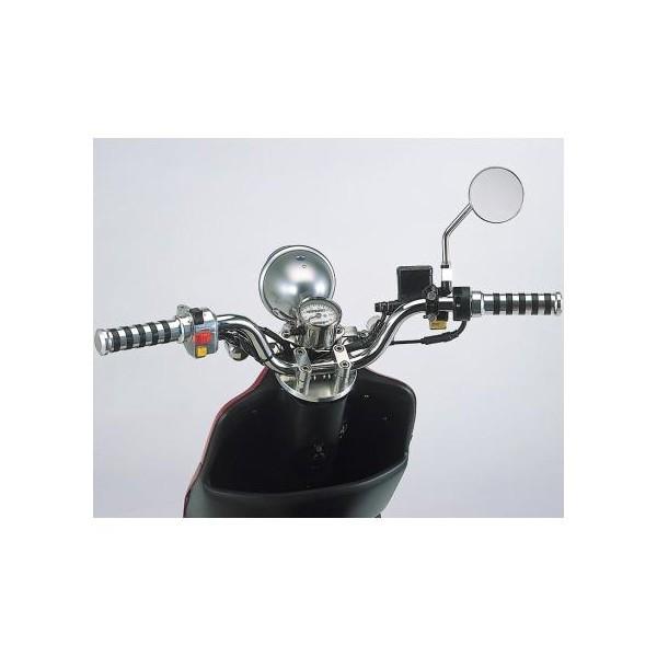 リード90（LEAD）メットイン（88〜97年） ミニコンチ3型ハンドルキット HURRICANE（ハリケーン） リード90 LEAD ステンレス製