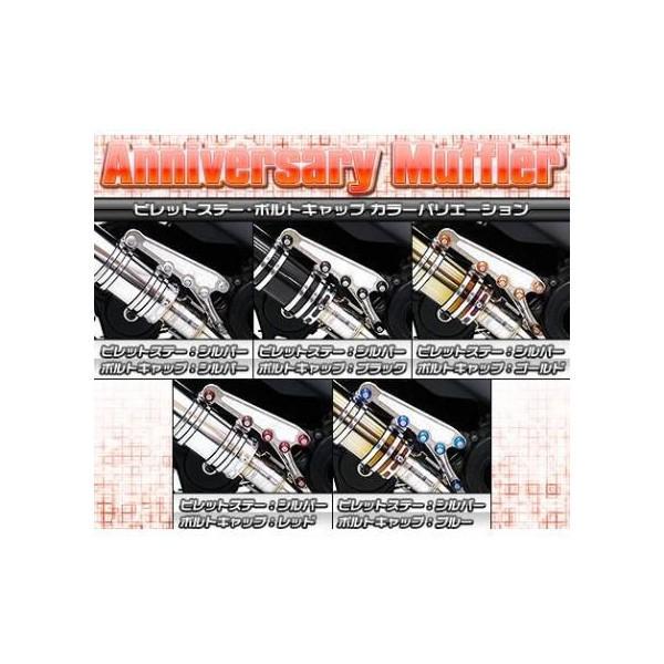アドレス V125G マフラー ウィルズウィンAnniversary限定品 アニバーサリーマフラー バズーカータイプステンレス