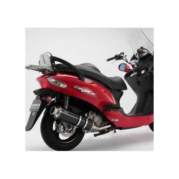 KYMCO GrandDink150Z SS400炭素2えり巻き BEAMS（ビームス） バイク-フルエキゾースト-車、バイク、自転車