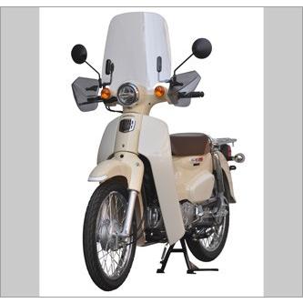 スーパーカブ110 ウィンドシールド 旭精器 ウインドシールド(タレ付仕様)(スーパーカブ110