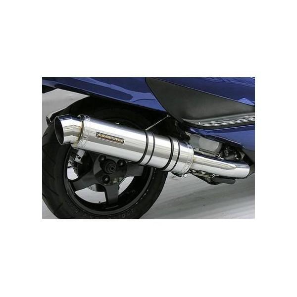 スカイウェイブ250（SKYWAVE）CJ43 GGタイプマフラー レーシングタイプ