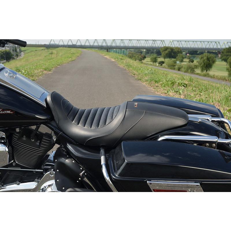 K&Hハーレーシートガンファイター タック2'08～ツーリング