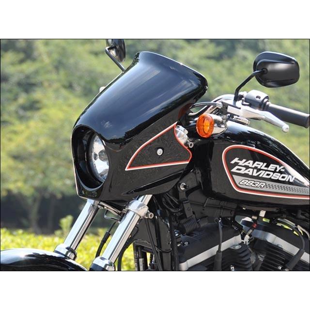 ティーラ ナローヘッドカウル 3色ビビッドブラック（883Rカラー） CHIC