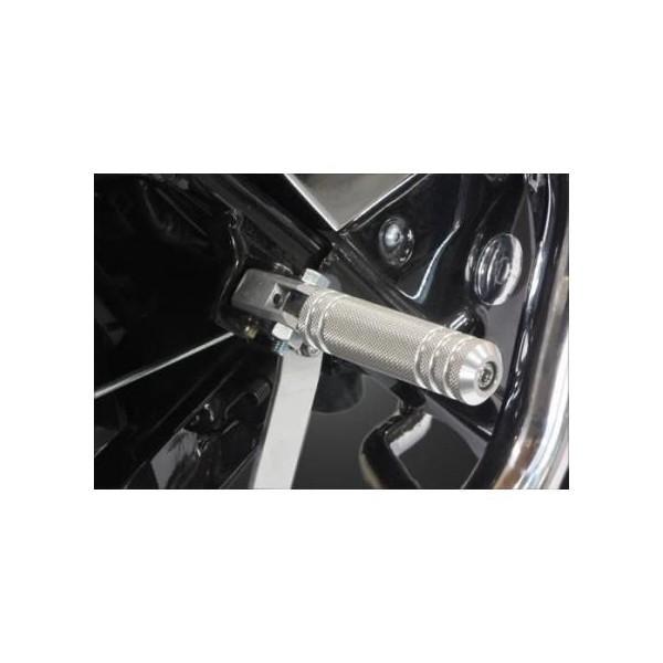 ローレットフットペグ フロント&リアセット ガレージT&F マグナ250（V-TWIN MAGNA）_2