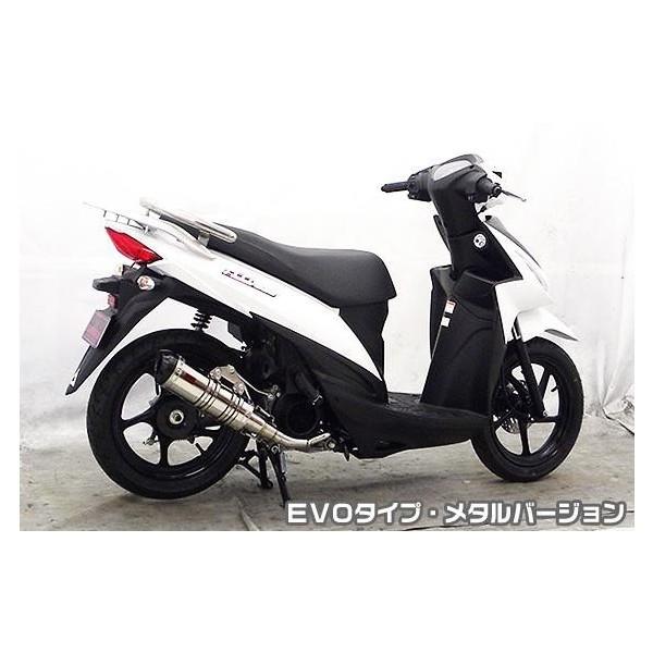 アドレス110（ADDRESS）EBJ-CE47A DDRタイプマフラー EVOタイプ メタル