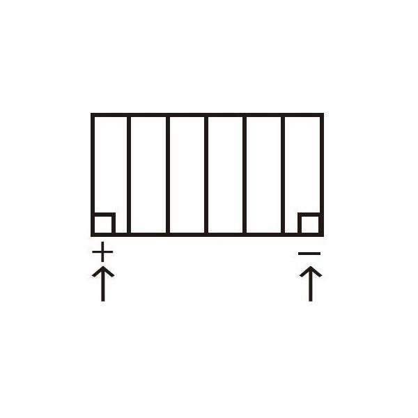 イントルーダークラシック400（06年〜） FTX12-BS 液入充電済