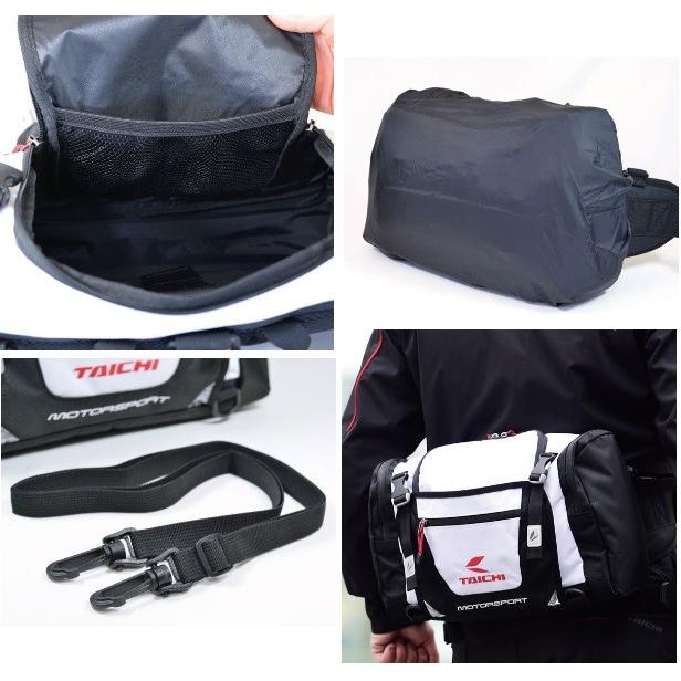 TAICHI RSB268 ヒップバッグ(L) ホワイト 10L RSタイチ TAICHI RSB268 ヒップバッグ(L) ホワイト 10L RSタイチ