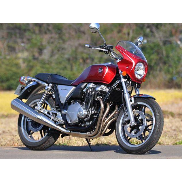 ホンダ Cb1100 10 11年 ロードコメット クリアスクリーン ダークネスブラックメタリック ストライプ Nh 463m