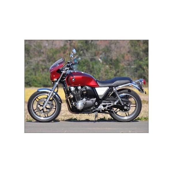 CB1100（10〜13年） ロードコメット クリアスクリーン パールミルキーホワイト（ストライプ）NH-162P 通常スクリーン CHIC DESIGN（シックデザイン）_3