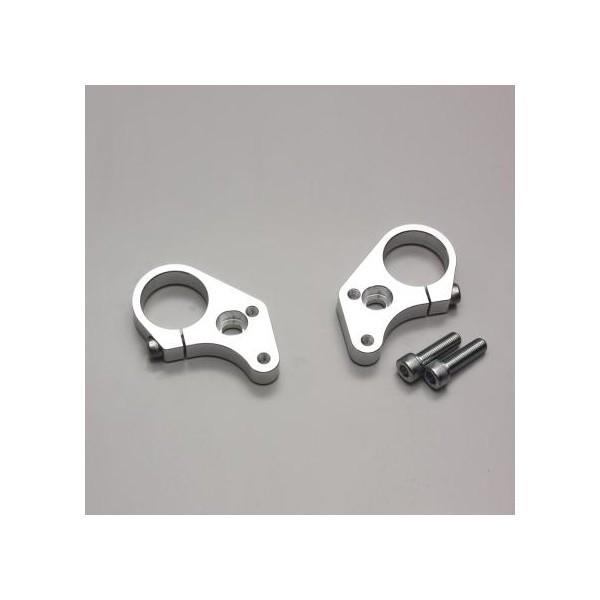バンディット250/V（BANDIT） アンダーブラケット シルバー フォーク径φ41mm HURRICANE（ハリケーン）
