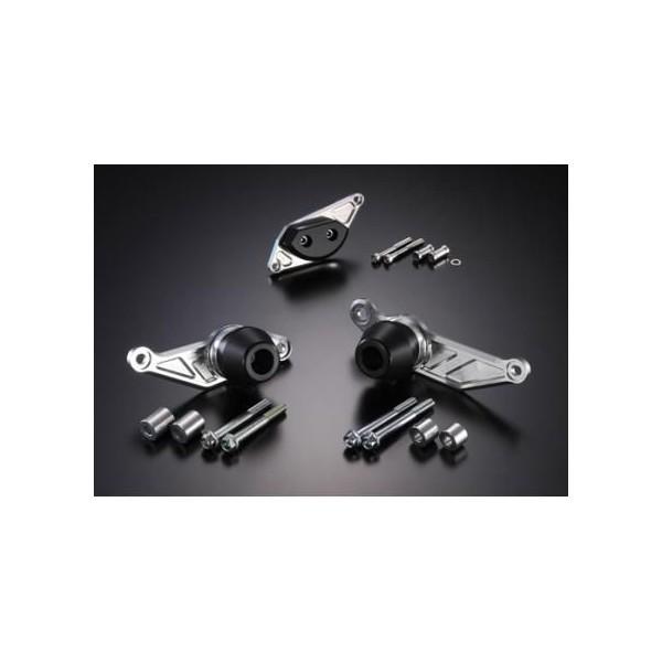 レーシングスライダー 3点SET AGRAS（アグラス） B-KING（GSX1300BK） バイク-その他フレーム関連用品