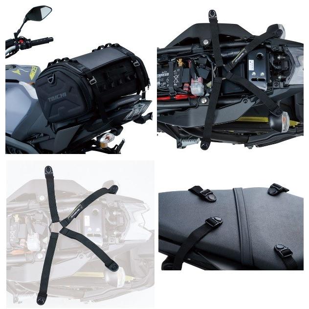 TAICHI RSB313 ラージ シートバッグ.32 ブラック サイズ RSタイチ