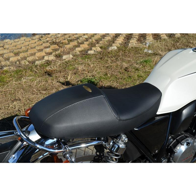 シングルカフェレーサーシート プレーンタイプ K＆H（ケイアンドエイチ