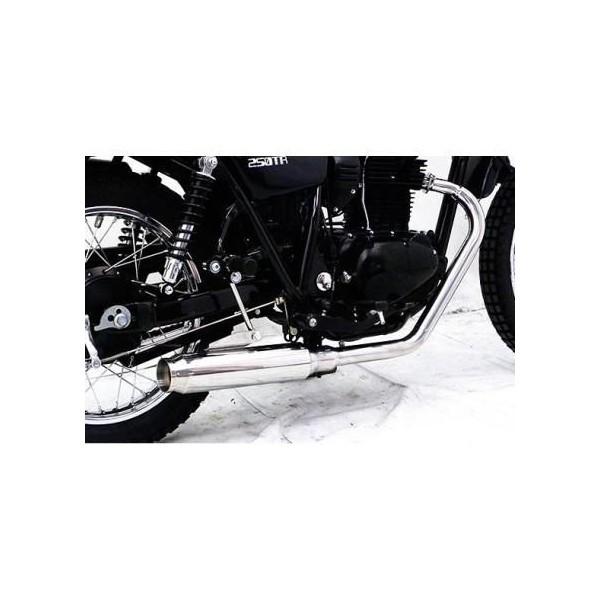 250TRインジェクション車 US-W900タイプマフラーフル