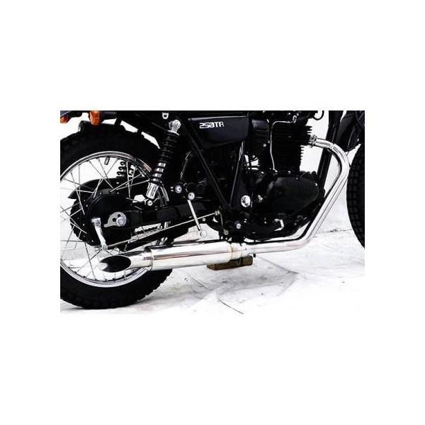 250TR キャブレター車用　ノーマルマフラー 250TRキャブ車 US-T900タイプマフラー フルエキゾーストASAKURA（浅倉
