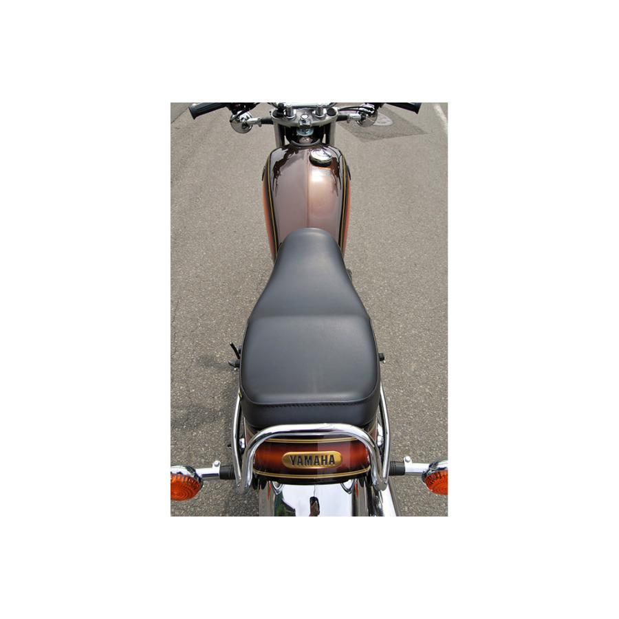 純正カウル対応 段付きシートA K＆H（ケイアンドエイチ） SR400全年式