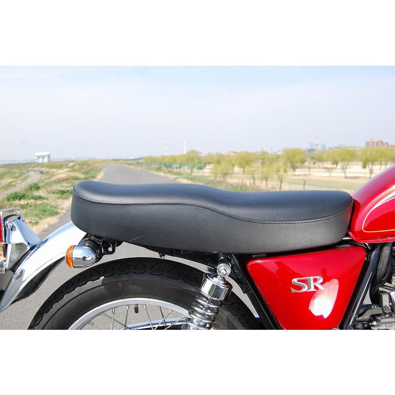 K&H ケイアンドエイチ　SR400 ダブルシート Webike | K＆H ケイアンドエイチ ダブルシートタイプ3A