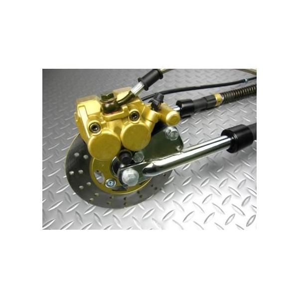 Z50Jフロントディスクブレーキ変更キット2.5cmカット MINIMOTO