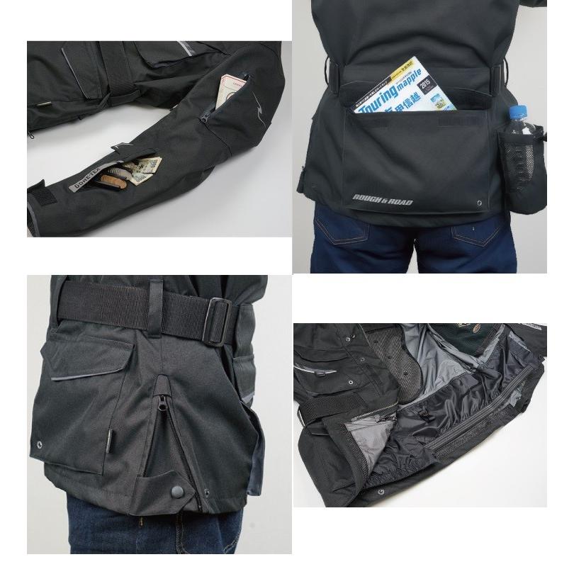 ラフ＆ロード RR7102 ゴアテックス SSFツアラージャケットFP ブラック