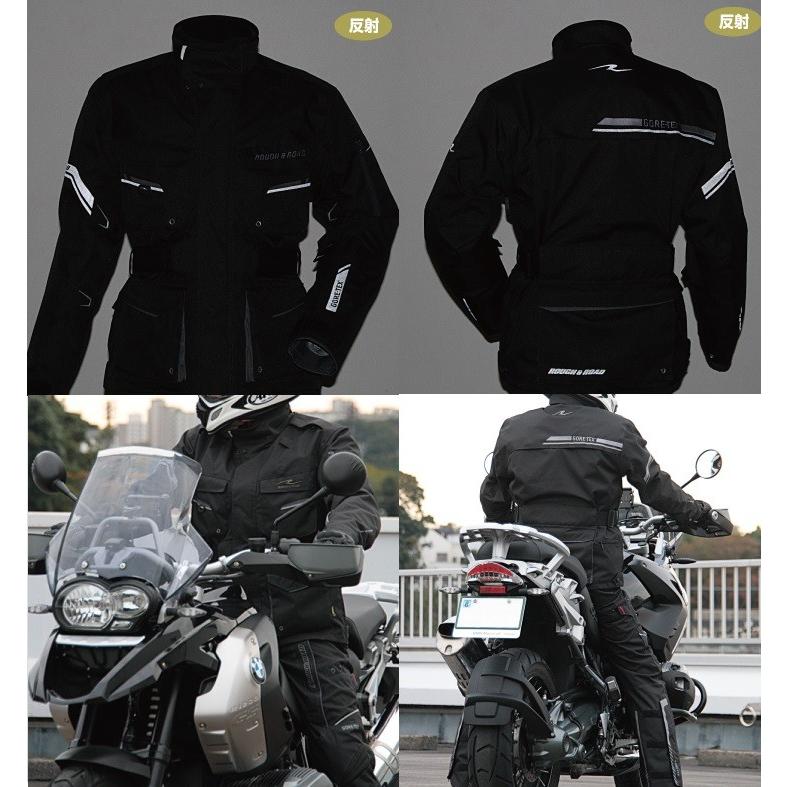 ラフ＆ロード RR7102 ゴアテックス SSFツアラージャケットFP ブラック