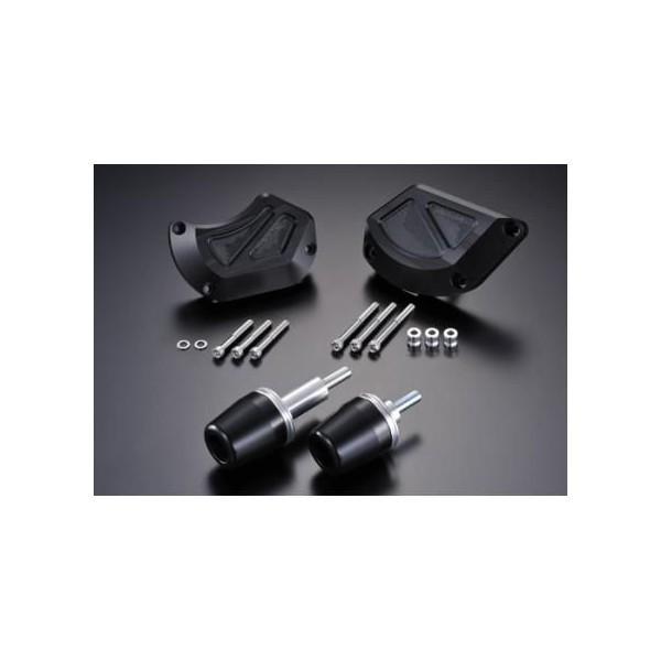 レーシングスライダー 4点SET B AGRAS（アグラス） ZX-10R '08-'09 バイク-フレーム-その他フレーム関連用品