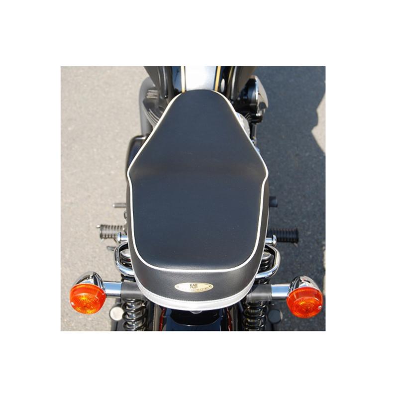 ミディアムシートC 白パイピング K＆H（ケイアンドエイチ） W650の画像