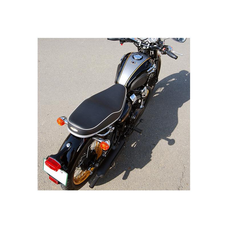 ミディアムシートC 白パイピング K＆H（ケイアンドエイチ） W800の画像