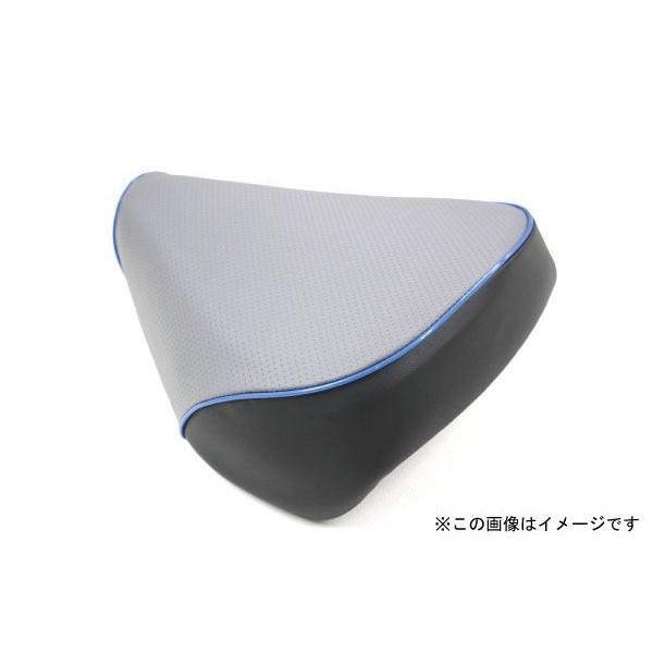 シグナスX（SE12J）国内仕様 被せタイプ 国産シートカバー エンボスグレー/青パイピング GRONDEMENT（グロンドマン）_1