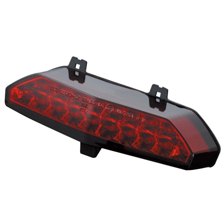 POSH ZRX1200 ダエグ用　LEDテールユニット[ダークレッド] ZRX1200 DAEG（ダエグ） LEDテールランプユニット ダークレッド POSH