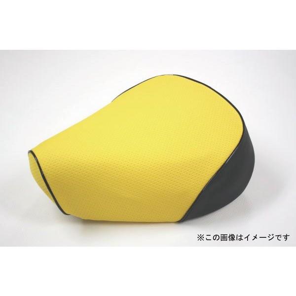 シグナスX（SE12J）国内仕様 被せタイプ 国産シートカバー エンボスイエロー/黒パイピング GRONDEMENT（グロンドマン）