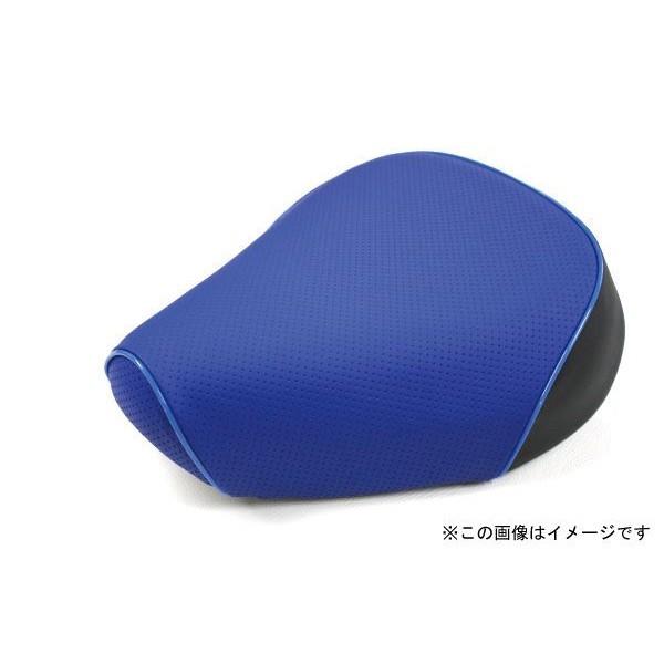 シグナスX（SE12J）国内仕様 被せタイプ 国産シートカバー エンボスブルー/青パイピング GRONDEMENT（グロンドマン）