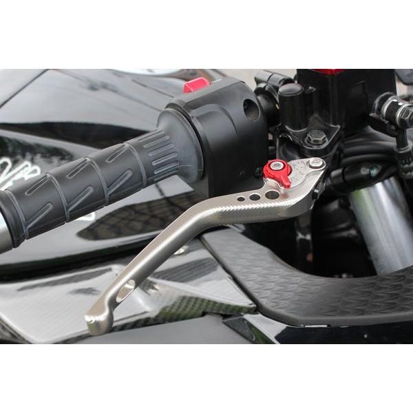 ZX-6R '05〜'06 アジャストレバーセット 3D レバー：チタン SSK