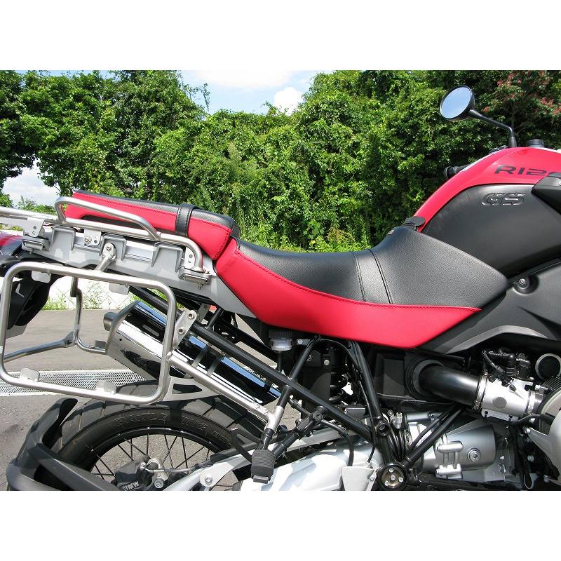 ハイシート レッドツートン色 K＆H（ケイアンドエイチ） BMW R1200GS/アドベンチャー空冷（〜12年）_1
