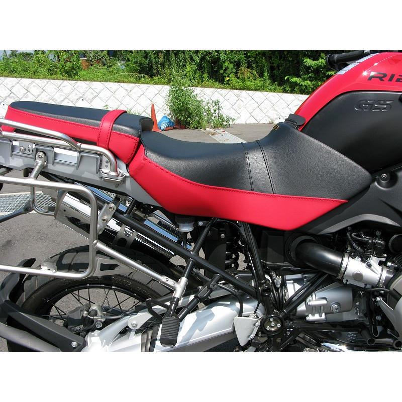 ハイシート レッドツートン色 K＆H（ケイアンドエイチ） BMW R1200GS/アドベンチャー空冷（〜12年）_2
