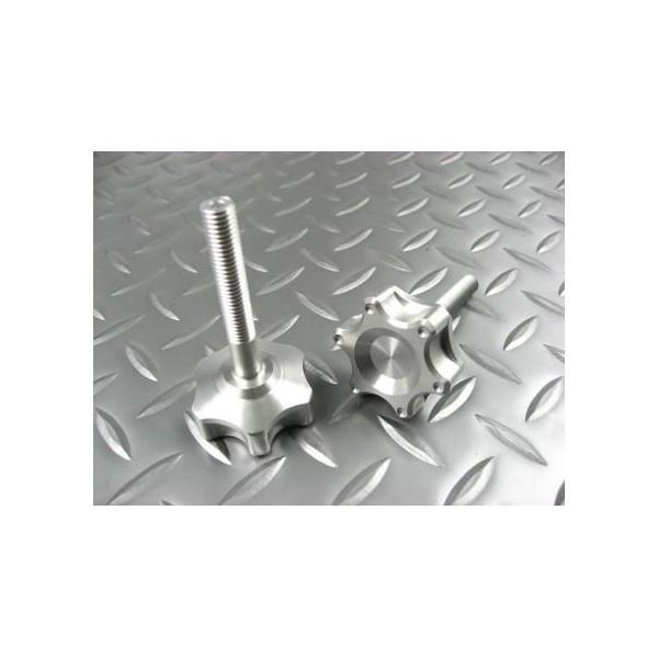 くるくるハンドルノブアルミビレッドタイプ3 MINIMOTO（ミニモト