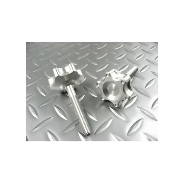 くるくるハンドルノブアルミビレッドタイプ3 MINIMOTO（ミニモト