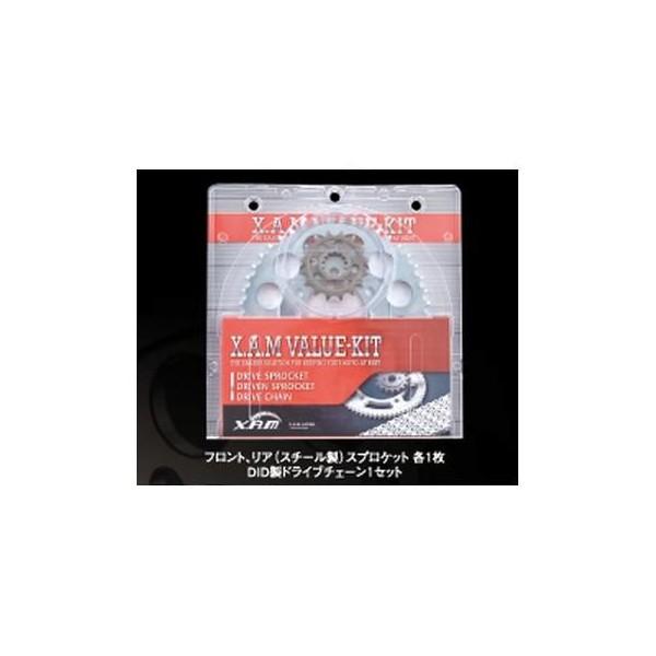 ドライブキット（バリューキット） チェーン：シルバー XAM（ザム） TDM850（99〜01年）
