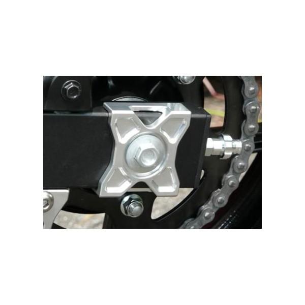 チェーンアジャスタープレート AGRAS（アグラス） Ninja250R（ニンジャ）