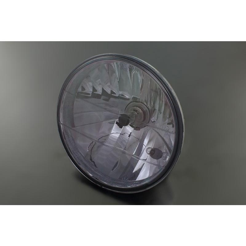 ゼファーχ（ZEPHYR） ラウンドタイプ ヘッドランプ スモークブラック