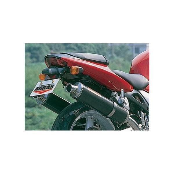 ハウリング・フルEXマフラー UP-TYPE 2本出し AGRAS（アグラス） SV650・S