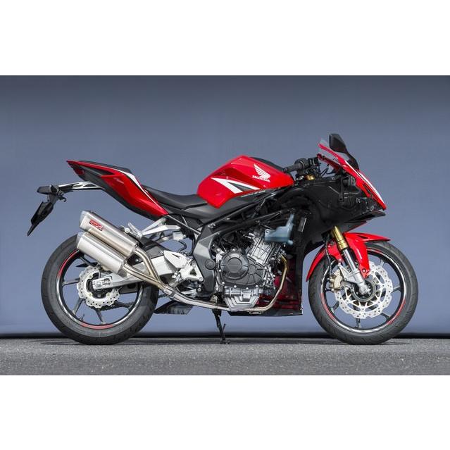チタンEX ASSY/スリップオン TWIN 2点セット JMCA認証 YAMAMOTO RACING（ヤマモトレーシング） CBR250R（2BK-MC51）