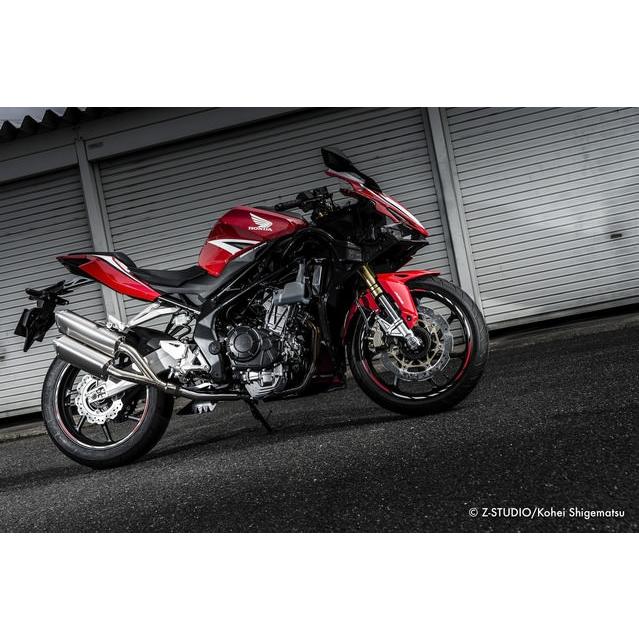 チタンEX ASSY/スリップオン TWIN 2点セット JMCA認証 YAMAMOTO RACING（ヤマモトレーシング） CBR250R（2BK-MC51）_1