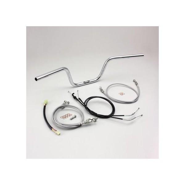 ボルトオンブレーキホースキット フロント用 Sタイプ アルミ AC